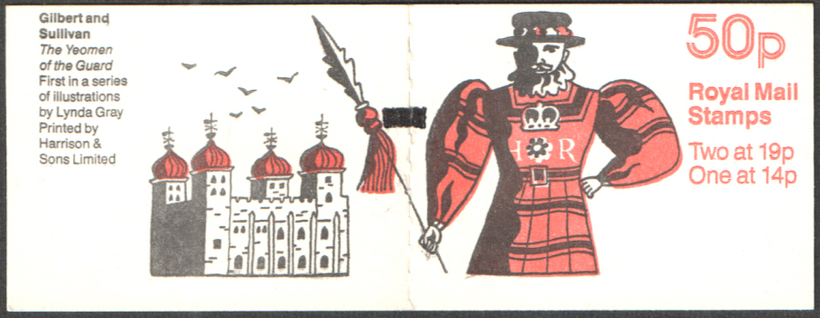 (image for) FB51 / DB14(10) + BMB Cyl B1 B16 (B76) Yeoman of the Guard Folded Booklet